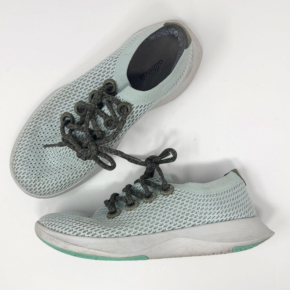 allbirds Tree Dasher Blue Teal Running Shoes US 9